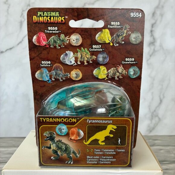 NIP Mega Bloks Plasma Dinosuars #9554 Tyrannogon Tyrannosaurus 2006 - Picture 3 of 6